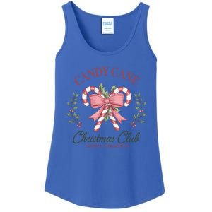 Candy Cane Christmas Holiday Season Xmas Gift Ladies Essential Tank