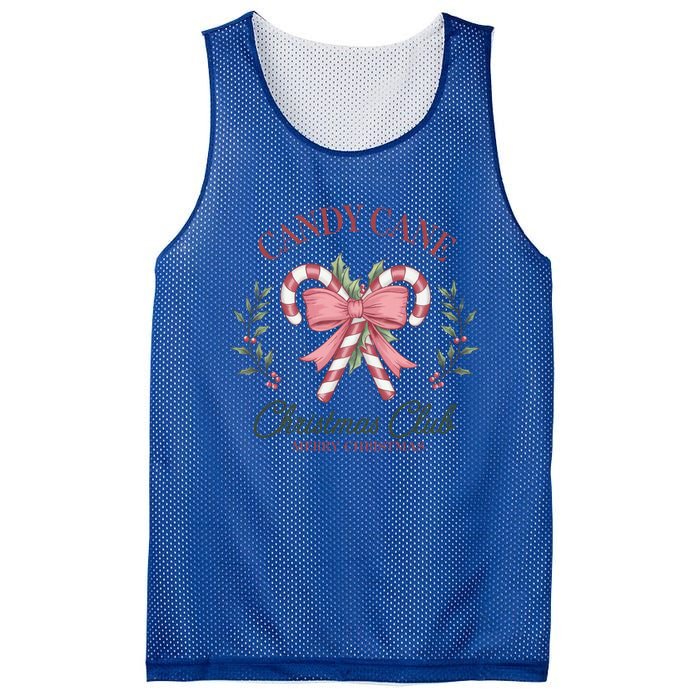 Candy Cane Christmas Holiday Season Xmas Gift Mesh Reversible Basketball Jersey Tank