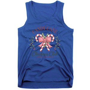 Candy Cane Christmas Holiday Season Xmas Gift Tank Top