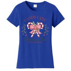 Candy Cane Christmas Holiday Season Xmas Gift Women's T-Shirt