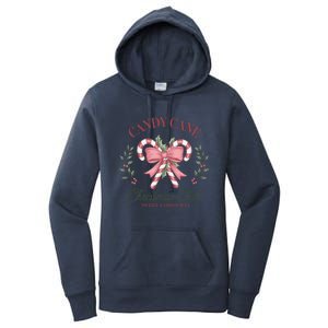 Candy Cane Christmas Holiday Season Xmas Gift Women's Pullover Hoodie