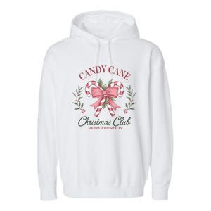 Candy Cane Christmas Holiday Season Xmas Gift Garment-Dyed Fleece Hoodie