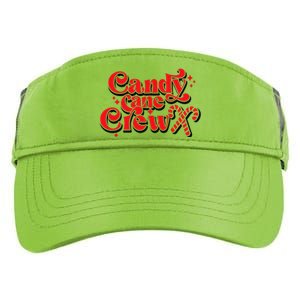 Cute Candy Cane Crew Merry Christmas Adults Adult Drive Performance Visor