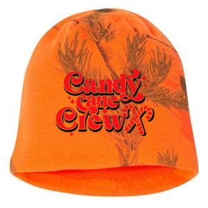 Cute Candy Cane Crew Merry Christmas Adults Kati - Camo Knit Beanie