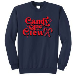 Cute Candy Cane Crew Merry Christmas Adults Sweatshirt