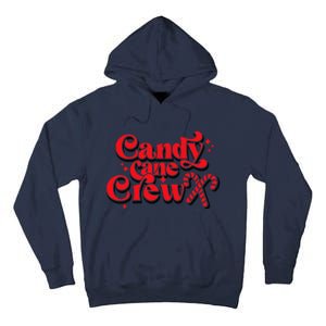 Cute Candy Cane Crew Merry Christmas Adults Tall Hoodie