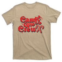 Cute Candy Cane Crew Merry Christmas Adults T-Shirt