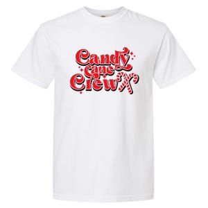 Cute Candy Cane Crew Merry Christmas Adults Garment-Dyed Heavyweight T-Shirt