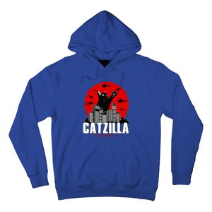 Catzilla Cute Cat Stuff For Cat Lover, Cat Mom, Cat Dad  Hoodie