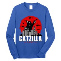 Catzilla Cute Cat Stuff For Cat Lover, Cat Mom, Cat Dad  Long Sleeve Shirt