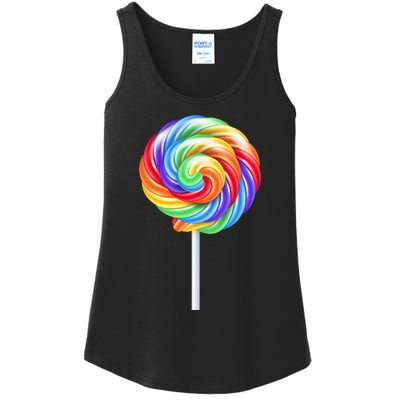 Colorful Candy Costume for Halloween Ladies Essential Tank