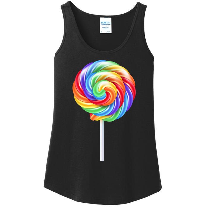 Colorful Candy Costume for Halloween Ladies Essential Tank