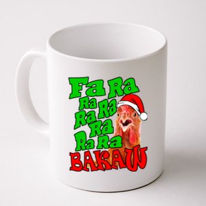 Christmas Chicken Caroling Fa Ra Ra Ugly Christmas Sweater Gift Coffee Mug