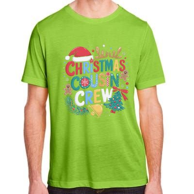 Christmas Cousin Crew Family Matching Xmas Christmas Pajamas Adult ChromaSoft Performance T-Shirt