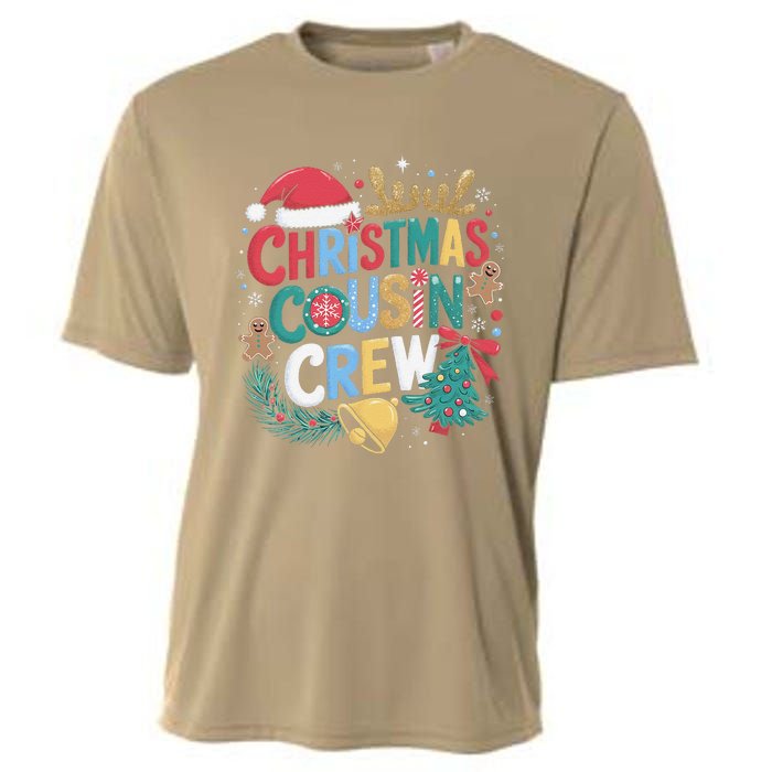 Christmas Cousin Crew Family Matching Xmas Christmas Pajamas Cooling Performance Crew T-Shirt