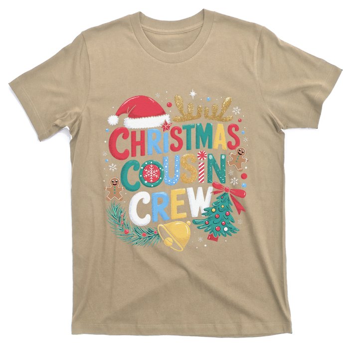 Christmas Cousin Crew Family Matching Xmas Christmas Pajamas T-Shirt