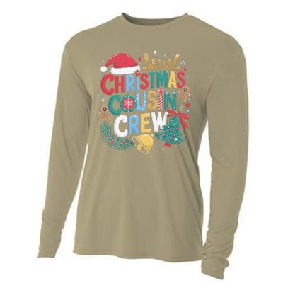 Christmas Cousin Crew Family Matching Xmas Christmas Pajamas Cooling Performance Long Sleeve Crew