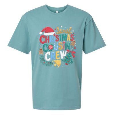 Christmas Cousin Crew Family Matching Xmas Christmas Pajamas Sueded Cloud Jersey T-Shirt