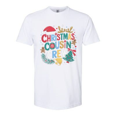 Christmas Cousin Crew Family Matching Xmas Christmas Pajamas Softstyle CVC T-Shirt