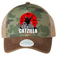 Catzilla Cute Cat Stuff For Cat Lover, Cat Mom, Cat Dad Legacy Tie Dye Trucker Hat