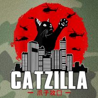 Catzilla Cute Cat Stuff For Cat Lover, Cat Mom, Cat Dad Legacy Tie Dye Trucker Hat