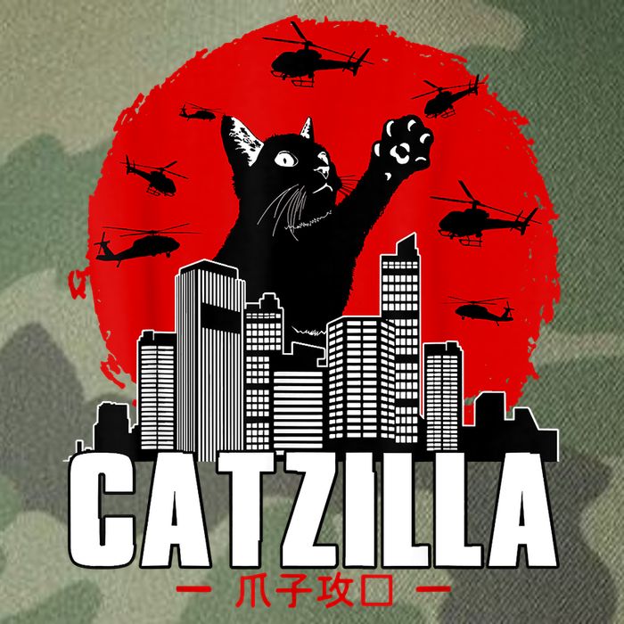 Catzilla Cute Cat Stuff For Cat Lover, Cat Mom, Cat Dad Legacy Tie Dye Trucker Hat