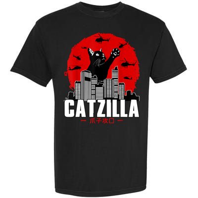 Catzilla Cute Cat Stuff For Cat Lover, Cat Mom, Cat Dad Garment-Dyed Heavyweight T-Shirt