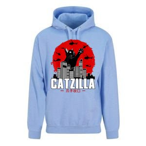 Catzilla Cute Cat Stuff For Cat Lover, Cat Mom, Cat Dad Unisex Surf Hoodie