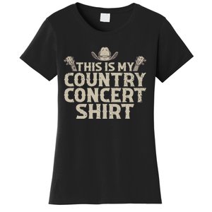 Cool Country Concert For Wo Country Music Lover Women's T-Shirt