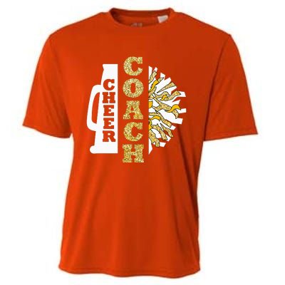 Cheer Coach Cheerleader Coach Cheerleading Coach Cooling Performance Crew T-Shirt