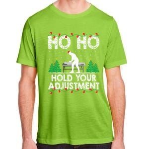 Christmas Chiropractor Chiropractic Profession Holiday Chiro Gift Adult ChromaSoft Performance T-Shirt