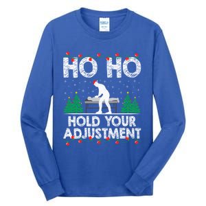 Christmas Chiropractor Chiropractic Profession Holiday Chiro Gift Tall Long Sleeve T-Shirt