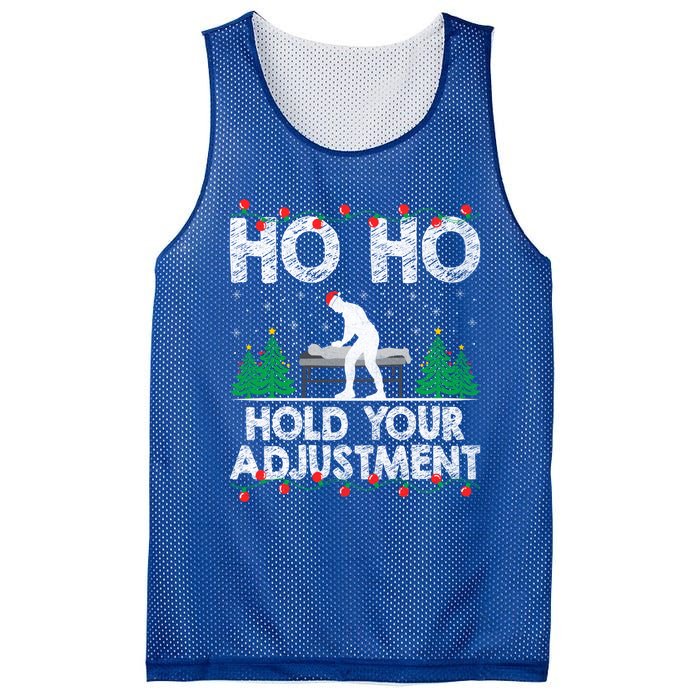 Christmas Chiropractor Chiropractic Profession Holiday Chiro Gift Mesh Reversible Basketball Jersey Tank