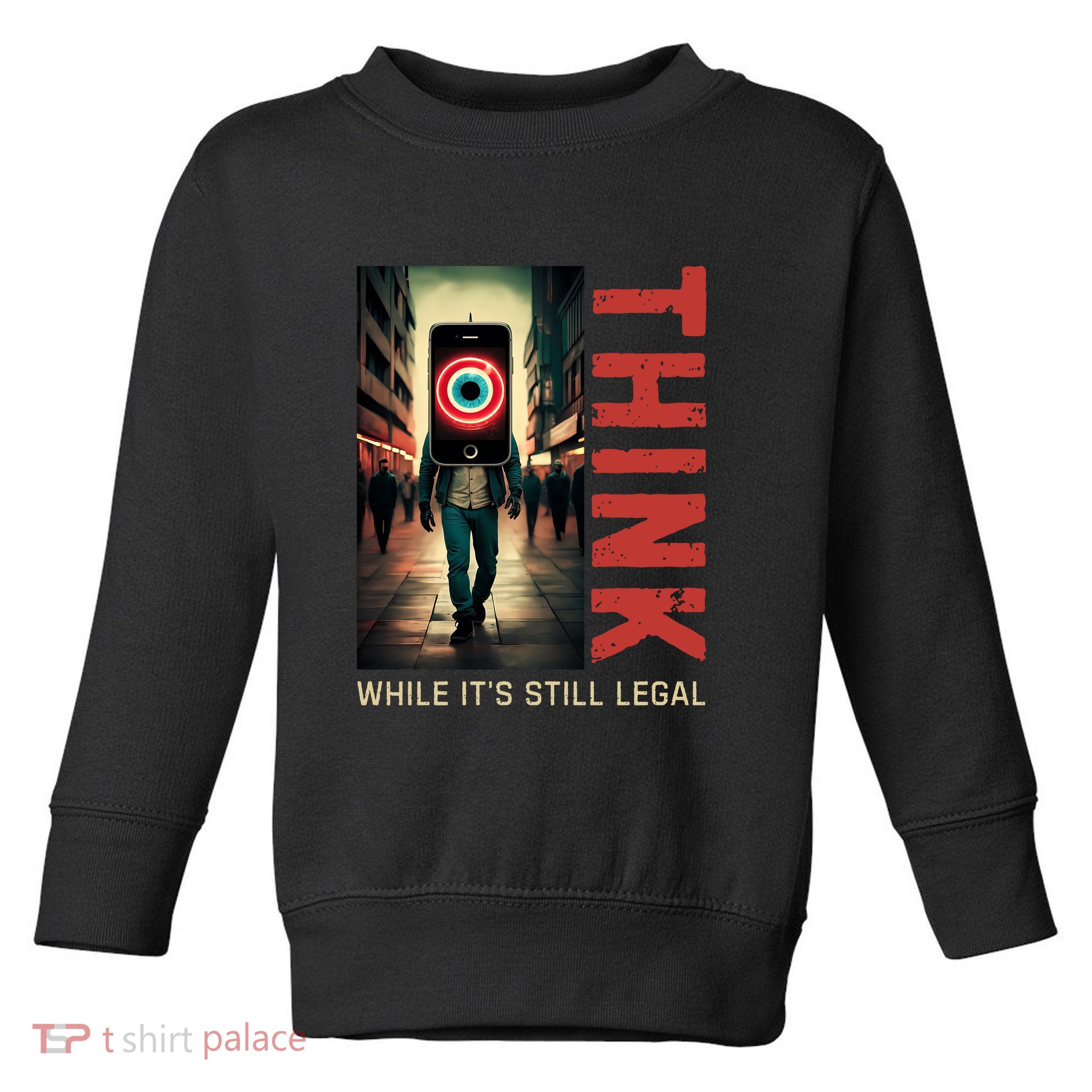 Conservative Cancel Culture Think While Its Still Legal Toddler Sweatshirt
