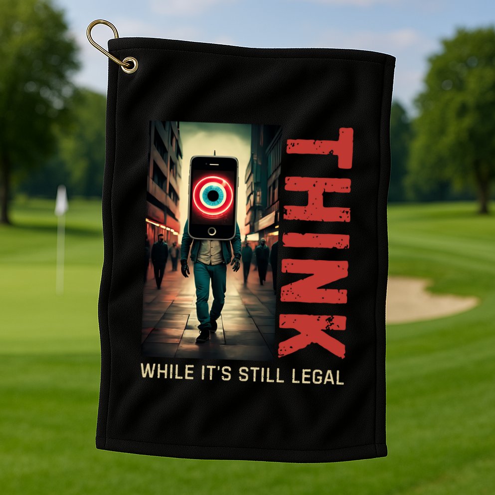 Conservative Cancel Culture Think While Its Still Legal Golf Towel
