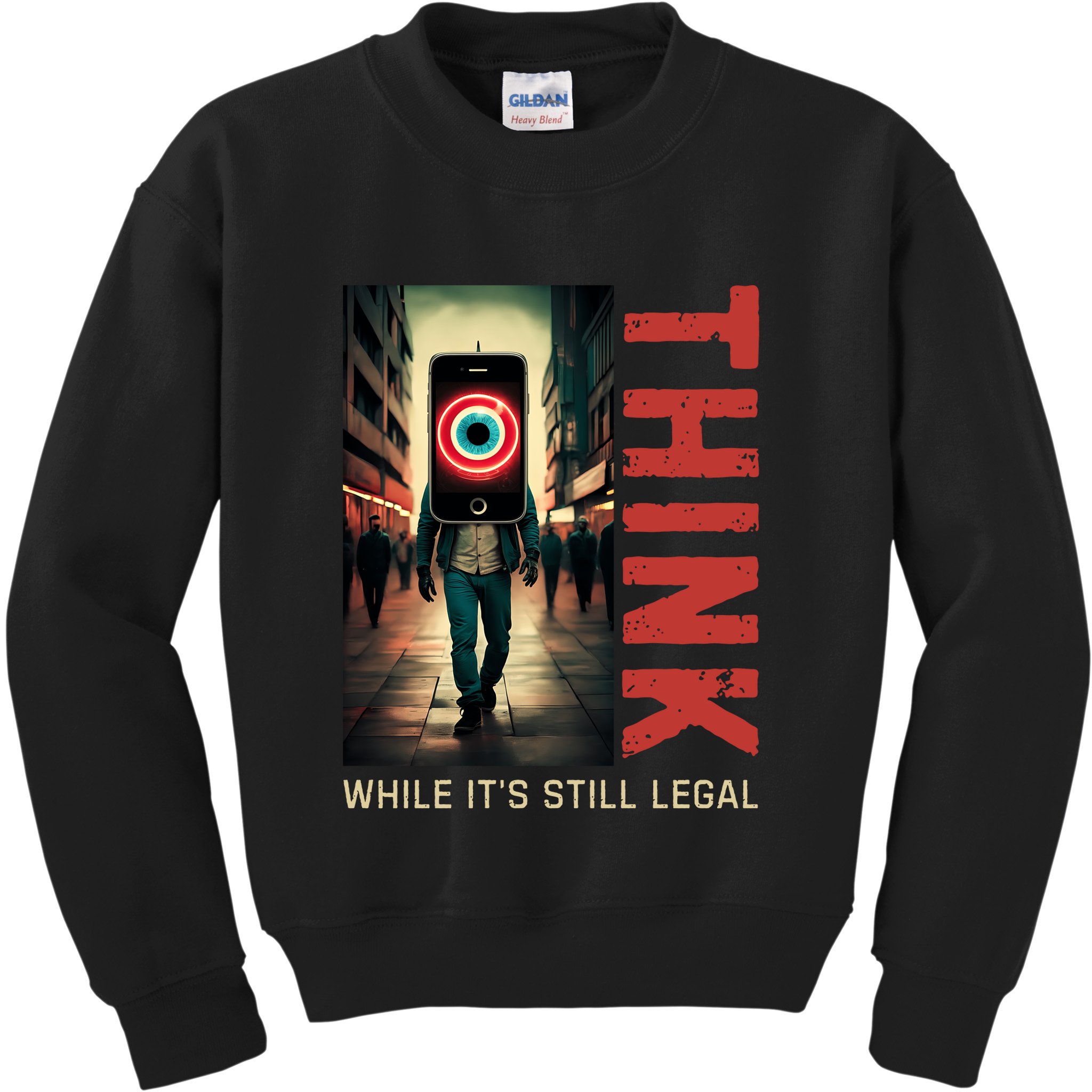 Conservative Cancel Culture Think While Its Still Legal Kids Sweatshirt