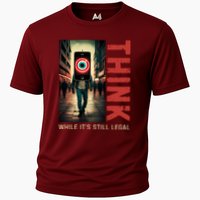 Conservative Cancel Culture Think While Its Still Legal Cooling Performance Crew T-Shirt