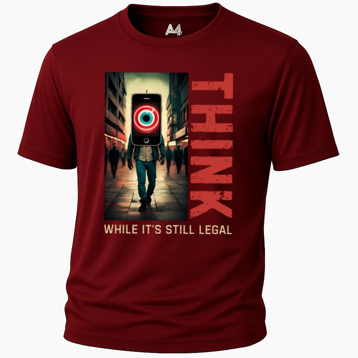 Conservative Cancel Culture Think While Its Still Legal Cooling Performance Crew T-Shirt