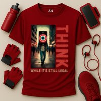 Conservative Cancel Culture Think While Its Still Legal Cooling Performance Crew T-Shirt
