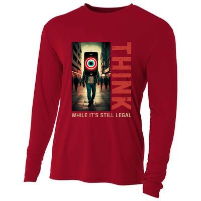 Conservative Cancel Culture Think While Its Still Legal Cooling Performance Long Sleeve Crew