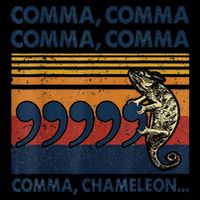 Comma Comma Chameleon Funny Grammar English Teacher 16oz Travel Tumbler