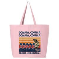 Comma Comma Chameleon Funny Grammar English Teacher 25L Jumbo Tote