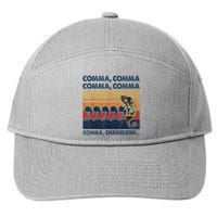 Comma Comma Chameleon Funny Grammar English Teacher 7-Panel Snapback Hat
