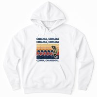Comma Comma Chameleon Funny Grammar English Teacher Hoodie