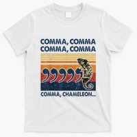 Comma Comma Chameleon Funny Grammar English Teacher T-Shirt