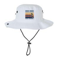 Comma Comma Chameleon Funny Grammar English Teacher Bucket Hat