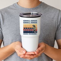 Comma Comma Chameleon Funny Grammar English Teacher Tumbler