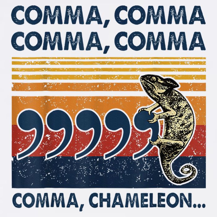 Comma Comma Chameleon Funny Grammar English Teacher Mousepad