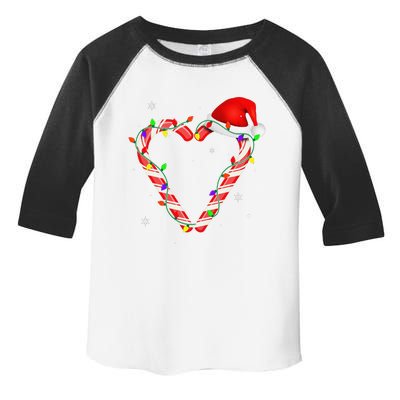 Candy Cane Crew Christmas Lights Family Matching Xmas Toddler Fine Jersey T-Shirt