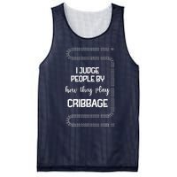 Cribbage Champion Cribbage Board Game Funny Cribbage Mesh Reversible Basketball Jersey Tank